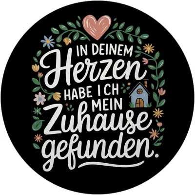 Produktbild von Herz mit Blumen Zuhause im Herzen Magnet mit Flaschenöffner