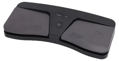Produktbild von Musik-Seitenwender-Pedal – Ergonomisches Design – Tragbares, kabelloses Bluetooth-Seitenwender-Pedal mit rutschfester Auflage für Tablets und Smartphones