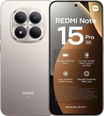 A marketing image showing the front and back of a smartphone with feature callouts.