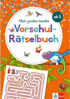 Obrázek produktu pro Klett Mein großes buntes Vorschul-Rätselbuch