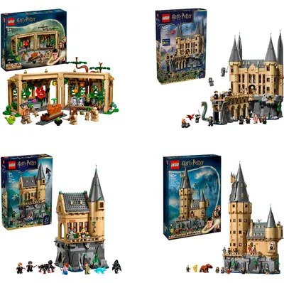 Image de LEGO Harry Potter, ensemble du château, jouet de construction