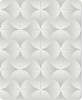 Produktbild von MuchoWow® Mauspad Mousepad Muster - Silber - Retro 30x40 cm - Mousepads - Maus Mat - Pad - Mausunterlage - Mausmatten