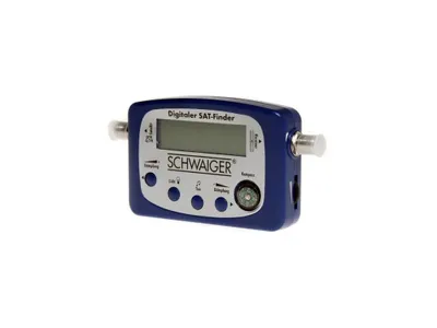 Produktbild von Schwaiger Digitaler SAT Finder SF80011, 950 - 2150 MHz, Kunststoff, Digital, F, 12-20 V