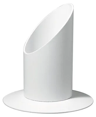 Produktbild von Rayher 2514002 Kerzenhalter, 30 mm ø, für Tauf- und Kommunionkerzen, weiß