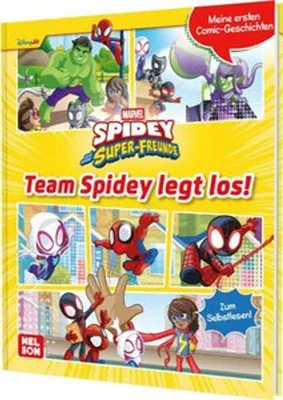 Immagine prodotto di Spidey und seine Super-Freunde: Meine ersten Comic-Geschichten: Team Spidey legt los!