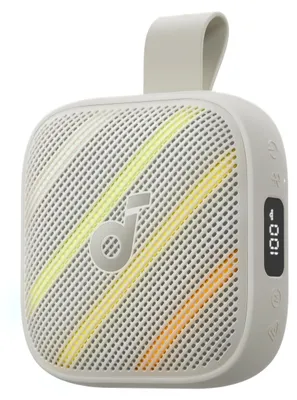 Produktbild von soundcore Boom Go 3i | Tragbarer Bluetooth-Lautsprecher mit kraftvollem Bass beige