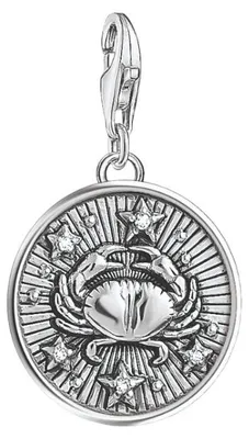 Produktbild von Thomas Sabo 1643-643-21 Charm-Anhänger Sternzeichen Krebs Silber