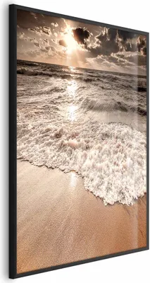 Produktbild von Posterpapier Poster - Space of Waves 29.7x42 cm Landschaften c-C-0291-ao-a