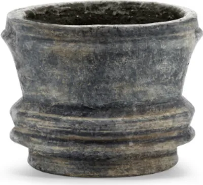 Produktbild von Serax Blumentopf Mesa Kelly Wearstler Schwarz D 25 cm H 20 cm