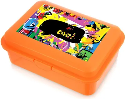 Obrázek produktu pro Orion | Lunchbox - Oranžový - 750 ml - Dóza na potraviny - Vhodné do mikrovlnné trouby