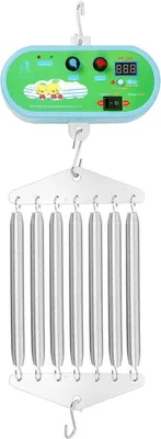 Produktbild von Babyschaukel Motor - Elektrische Steuereinheit - 10 Geschwindigkeiten - Timer 60–240 Min - Bis 20 kg - Musik 10 Lautstärkestufen - Hängemontage - EU‑Stecker - Silber