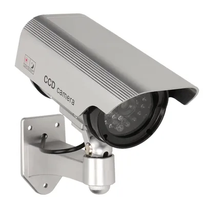 Produktbild von CCTV-Überwachungskameraattrappe ORNO OR-AK-1208/G, grau