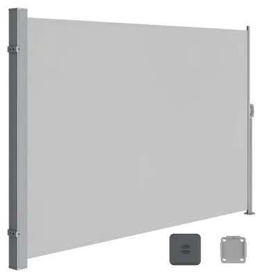 Obrázek produktu pro Venkovní markýza – ochrana proti slunci – vodotěsná – 200 x 350 cm – ocelová konstrukce