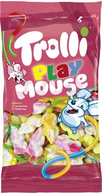 Produktbild von Trolli Apfelringe Fruchtgummi (1kg XL Packung)