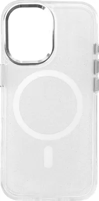 Immagine prodotto di Custodia Glitter Magsafe per Iphone 16 - Bianca con glitter