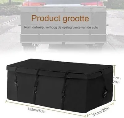 Produktbild von Dachbox faltbar - Dachtasche - Dachtasche Auto - Faltbare Dachtasche