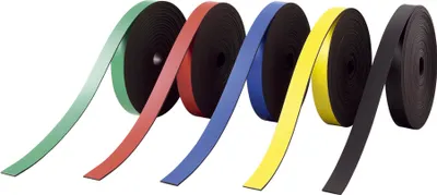 Produktbild von nobo Magnetbandstreifen (B)5 mm x (L)2 m blau für Planngstafeln (1 Stück)
