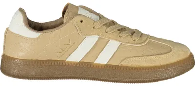 Produktbild von Sportliche braune Damenschuhe mit Kontrastdetails und Einlegesohle