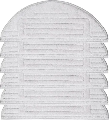 Image de INF Serpillères, paquet de 6 Gris  Roborock G10S/T8 Plus/S7 MaxV Ultra