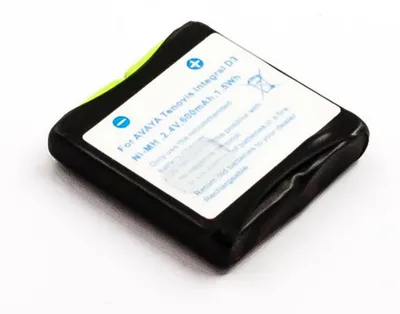 Produktbild von Akku für Detewe Eurix OpenPhone 28 NiMH 2,4 Volt 600 mAh schwarz.