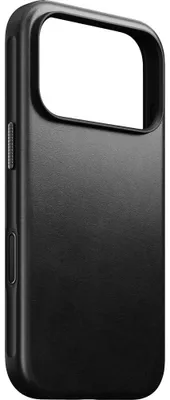 Produktbild von Handyhülle aus Naturleder für iPhone 18 Pro / 17 Pro, Nomad Modern Leather Case Horween Series mit MagSafe, Schwarz