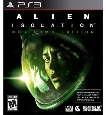 Zdjęcie produktu dla SEGA Alien : Isolation, PlayStation 3, Tryb multiplayer, od 17 lat, Nośnik fizyczny