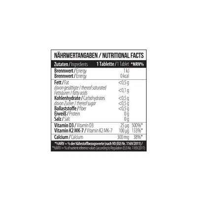 Produktbild von MST - Calcium Citrate D3 K2Vital 60 Tabletten