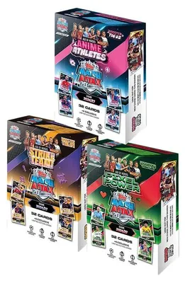 Obrázek produktu pro Kolekce samolepek UEFA Club Competition Match Attax 2026/27, edice "Age of Heroes", mini balení
