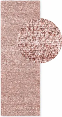 Immagine prodotto di Tappeto passamano Ted Baker, modello Portobello, rosa, realizzato a mano, morbido