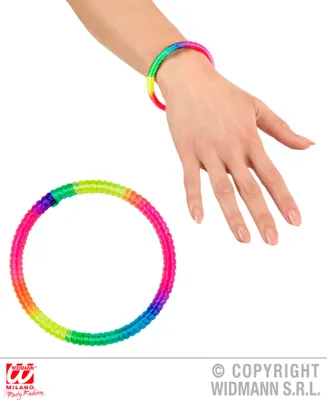 Image de Brassard Néon multicolore