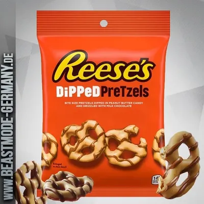 Image de Bretzels enrobés Reese's 120 g x 12 1,8 kg