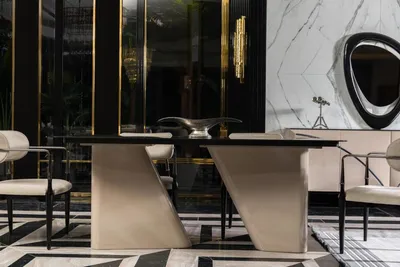 Produktbild von Esszimmertisch Esstisch Tische Modern Esszimmer Designer Möbel Speisetisch Tisch