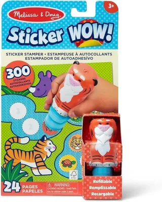 Imagen del producto de Melissa & Doug Sticker WOW pegatinas tigre