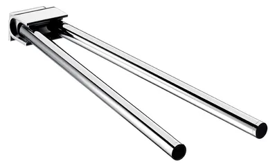 Produktbild von EMCO Handtuchhalter System 2 2-armig, schwenkbar, 446 mm chrom