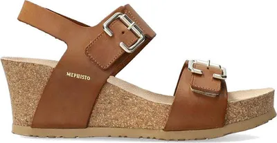 Produktbild von Mephisto lissandra scratch 3431n camel Damen Sandalette in Braun, Größe 42