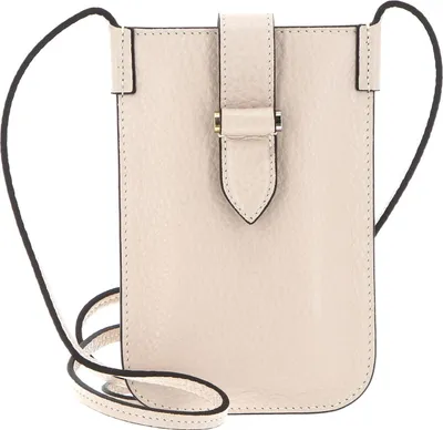Image de DECADENT Cuir sac pour téléphone portable Fiona Mobile Bag Oat beige