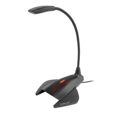 Produktbild von KRUX Mikrofon PC- Waschbar, RGB, minijack 3,5mm