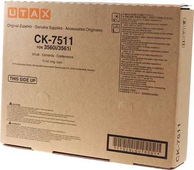 Obrázok produktu pre UTAX 623510010, Čierna, 1 kusov