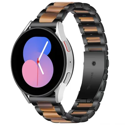 Obrázek produktu pro Pro Samsung Galaxy Watch 6 5 4 Normal Pro a Classic všech velikostí Designový kovový náramek