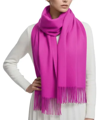 Produktbild von Omgoods – Wollschal für Damen, mit Kaschmir-ähnlichem Gefühl, 200 x 70 cm, Rosa