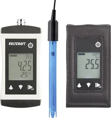 Produktbild von VOLTCRAFT KBM-110 + TG-400 pH-Messgerät Redox (ORP), Temperatur, pH-Wert