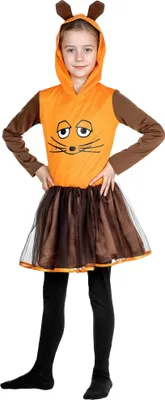 Produktbild von Die Sendung mit der Maus - Maus Kleid für Kinder Kindergröße: 128