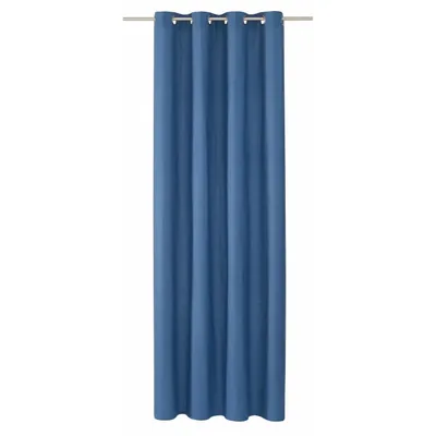 Produktbild von TOM TAILOR Blickdichter Ösenvorhang DOVE Jeans 140 x 245 cm