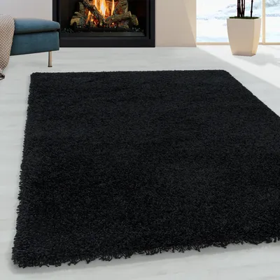 Produktbild von Shaggy Teppich SYDNEY BLACK 140 X 200cm Rechteck