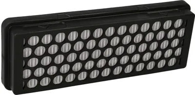 Produktbild von vhbw Staubsaugerfilter kompatibel mit Samsung SC6162, SC6161, SC6165, SC6163, SC6160, SC6146, SC6145 Staubsauger - HEPA Abluft-Filter Schwarz Weiß