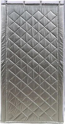 Immagine prodotto di Tenda a doppio strato termica per un isolamento termico e acustico ottimale - 110 x 220 cm
