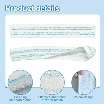 Obrázek produktu pro Čisticí utěrky z mikrovlákna na okna, balení po 3 kusech, 40 cm
