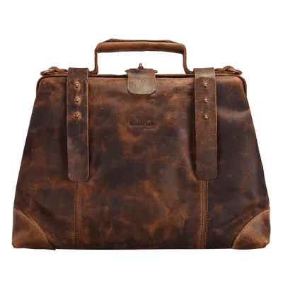 Produktbild von Greenland Nature Classic Bügeltasche Doktorkoffer Leder 37 cm