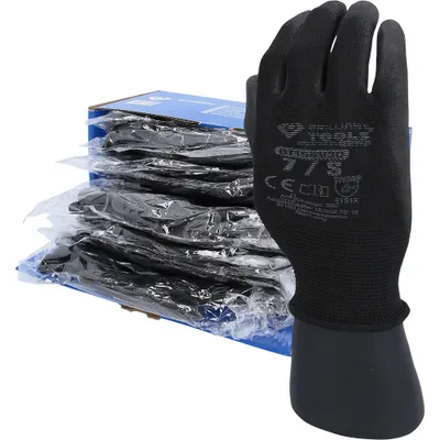 Obrázok produktu pre Rukavice z mikrojemného úpletu, veľkosť 9 / L 12 párov