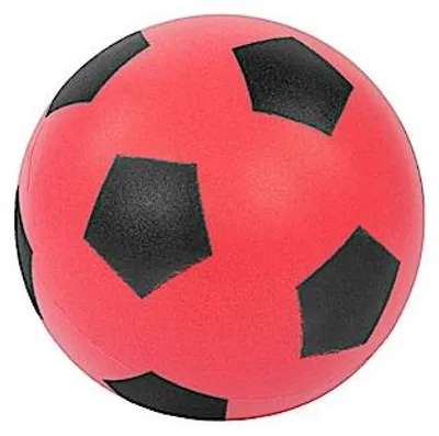 Produktbild von Idena Softball 20cm 3fach sortiert, sortiert in blau, gelb und rot